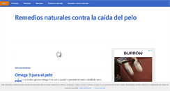 Desktop Screenshot of caidadelpeloremedios.com