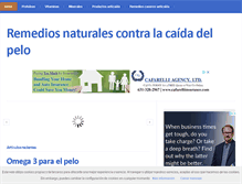 Tablet Screenshot of caidadelpeloremedios.com